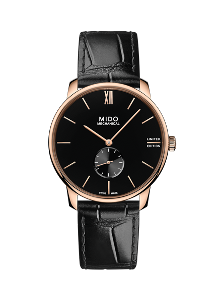 Armbanduhr Mido Herr BARONCELLI MECHANICAL in Vernickelt stahl roségold M037.405.36.050.00 - M037.405.36.050.00